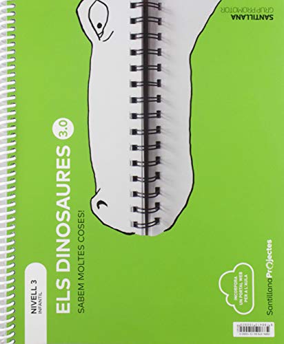 Portada de Els Dinosaures Nivell 3 Infantil 5 Anys Sabem Moltes Coses!3.0 Ed 2019