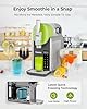 Vischic Slushie Machine: Slushy Machine for Home Use with 7 Preset Programs & Auto Cleaning Function, Frozen Drink Maker Easy to Make Slush Margarita Frappés Cocktail & More, 4H Fresh (Premium Silver)
