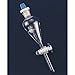 Corning 6404-250, Pyrex Squibb Separatory Funnel with Plastic Stopper, 250ml Capacity