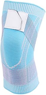 Zucng Knee Brace Support for Men Women Adjustable Knee Sleeves for Sports Knee, Compression Knee Sleeves for Arthritis, Tendonitis, Running Workouts(Single, Black Green, L)