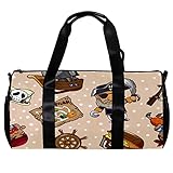 Puedes empacar fácilmente tu ropa deportiva, toallas, zapatos deportivos, etc. en la bolsa de deporte. Además, la bolsa de deporte encaja perfectamente en los pequeños casilleros del gimnasio.