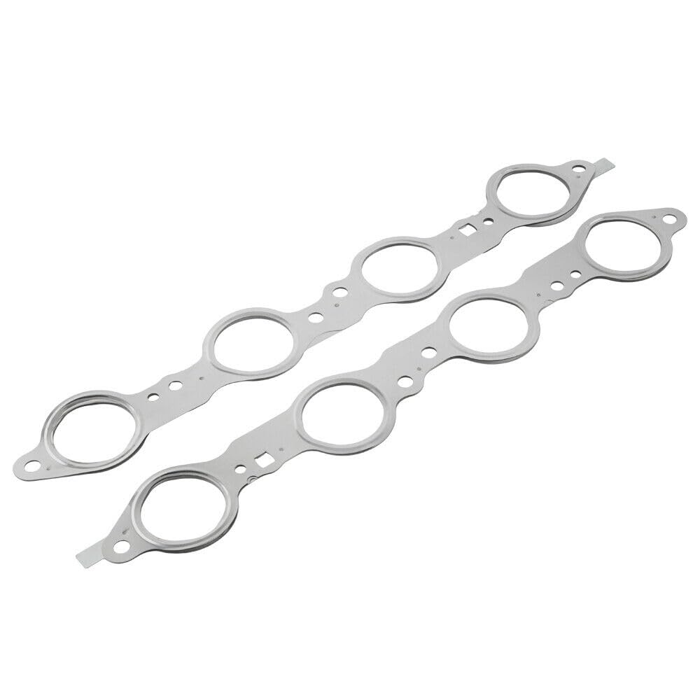 2Pcs LS MLS Multi Layer Header Exhaust Manifold Gasket Set Compatible with All 97-16 LS1 LS3 (Except LS7),Replace 12617944