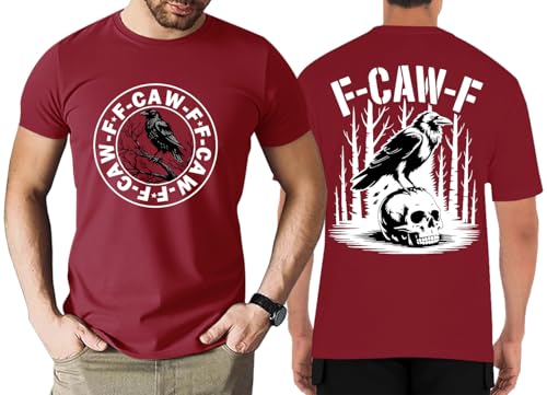 F-Caw-F Crow Shirt Men Tee3