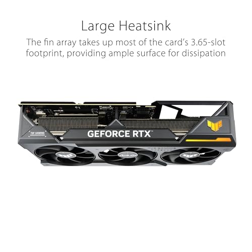ASUS TUF Gaming NVIDIA GeForce RTX 4080 Super OC Edition Gaming Graphics Card (PCIe 4.0, 16GB GDDR6X, HDMI 2.1a, DisplayPort 1.4a), 3 Year Warranty by ASUS - Image 4