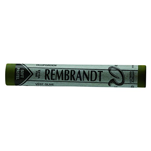 Rembrandt Soft Round Pastels Olive Green 620.5 Each