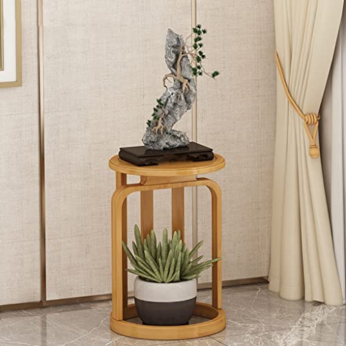 Étagères verticales pour plantes d'angle intérieur et extérieur support pots de fleurs marron - 2