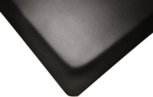 Rhino Mats Hdt24X5 Heavy Duty Top Anti-Fatigue Mat, 2' X 5', 9/16", Vinyl, Black #TOP5