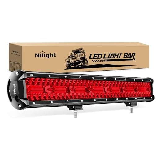 Nilight 20 Inch LED Light Bar for All Vehicles