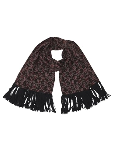 [シップス] CAU:EX SLK FRANGE STOLE LEAF 118330284 Brown2 日本 ONE SIZE-(ONE SIZE)