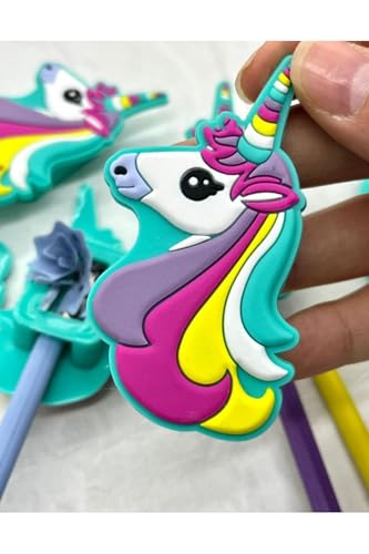 Turkuaz Unicorn Kalemtraş/Kalem Açacağı Renkli Tek Ebat 1512S106