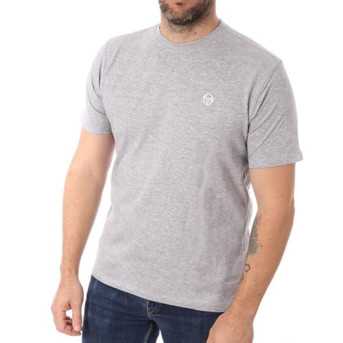 T-Shirt Sergio Tacchini Gris Clair anti-déformation pour homme