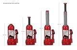 SIXTOL SX BOTTLE JACK 8T | hydrauliczny podnośnik słupkowy | udźwig 8 ton | kompaktowy lewarek samochodowy