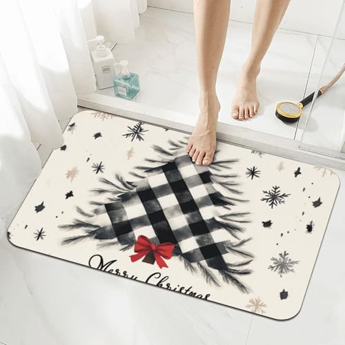 Tapis de sol antidérapant lavable 40x60cm avec envers en silicone sûr