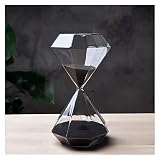 15/05/30 Minutes Nordic Wind HIMGLASS Timer Modern Modern BUREAT Office Ornements d'anniversaire Cadeau d'anniversaire Sable de Sable de Sable 1pc (Color : Black 30 Minutes)