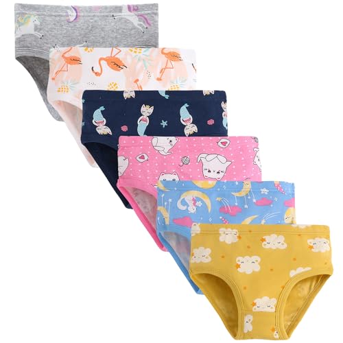 Image of Boboking Girls Soft Panties Toddler Underwear Kids Cotton Briefs
