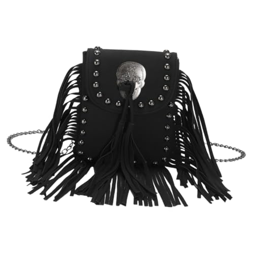 Sac à bandoulière femme cuir à grande capacité avec poches zippées