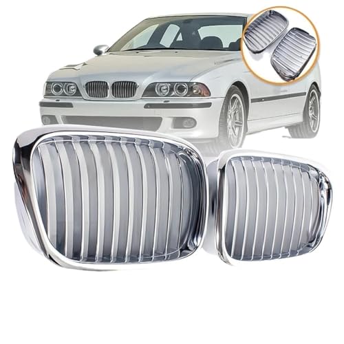 Parrilla delantera para coche: calandra cromada tipo riñón Serie 5 E39 4