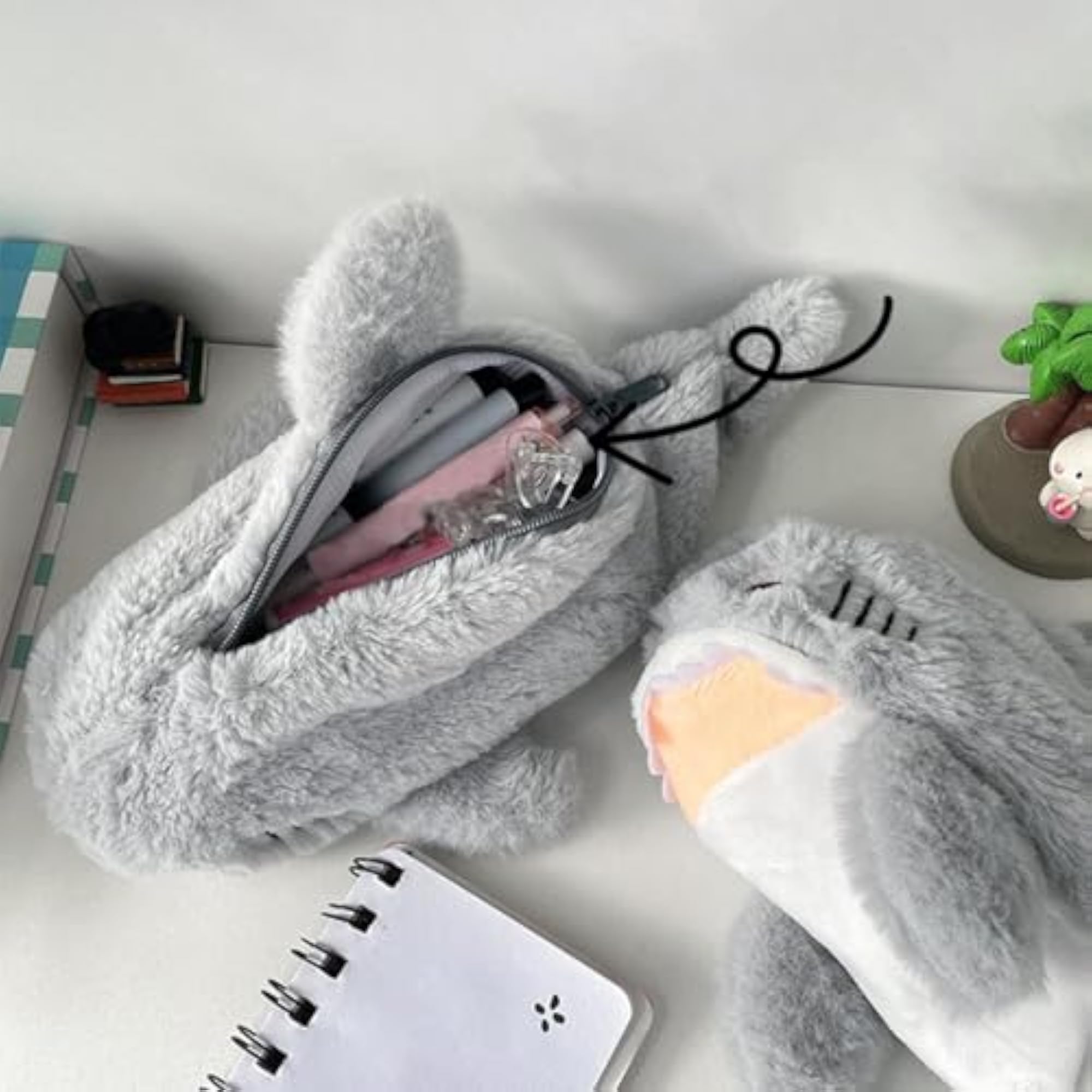 Plush Pencil Case Pouch for Kids and Teens