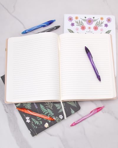 Grand carnet ligné Eccolo 256 pages blanches, le cadeau idéal de style Salutations - 7