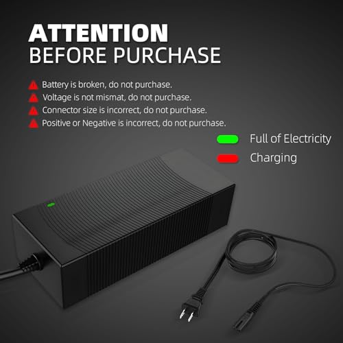 UL Certified 54.6V 2A Fast Electric Bike Charger for 48V Ebike Battery - Compatible with Lectric XP 2.0/3.0, Ecotric City/Beach, Evercross H5/H7