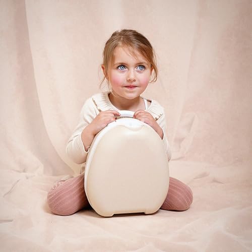 My Carry Potty - Natural Beige Travel Potty, Award-Winning Portable Toddler Toilet Seat for Kids to Take Everywhere - Image 4