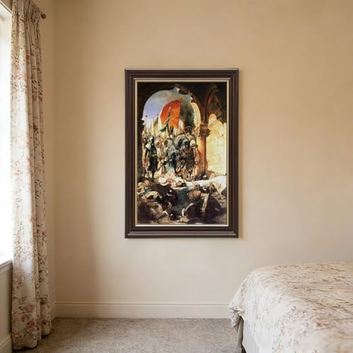 Poster Toile Constantinople Mehmet II Peinture Murale Cadre - 3