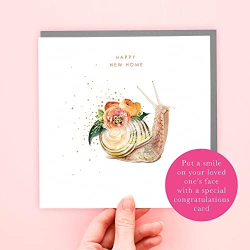 Lola Design - New Home Card - Blank Cards and Envelopes - Congratulations Card