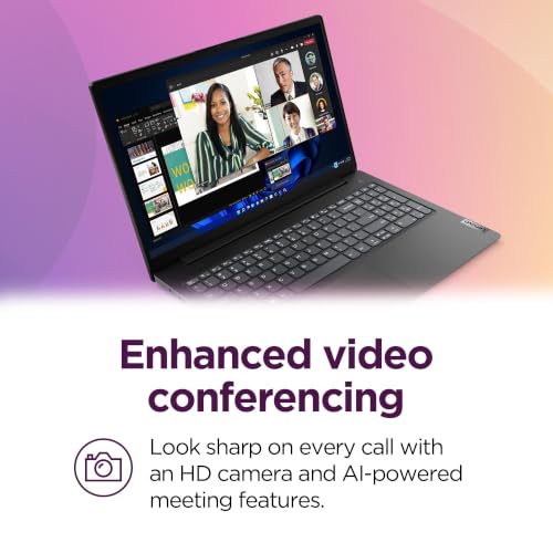 Image of Lenovo V15 Gen 5 Business Laptop - Intel Core 5 210H, 15.6 inch FHD, 16GB RAM, 512GB SSD + Microsoft 365 Personal 12-Month Subscription Bundle