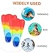 Happyyami 1pair Boy Girl Silicone Swimming Fins for Training Lightweight and Comfortable Flippers for Lap Swimming and Snorkeling and -Resistant