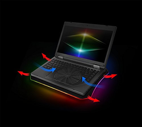 Thermaltake CL-N014-PL20SW-A 200mm Fan 10"‐19" LED Laptop Notebook Cooling Pad by Thermaltake - Image 6