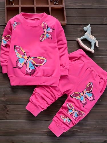 Image of Spring Fall Baby Girls Clothes 2pcs Casual Wear sets