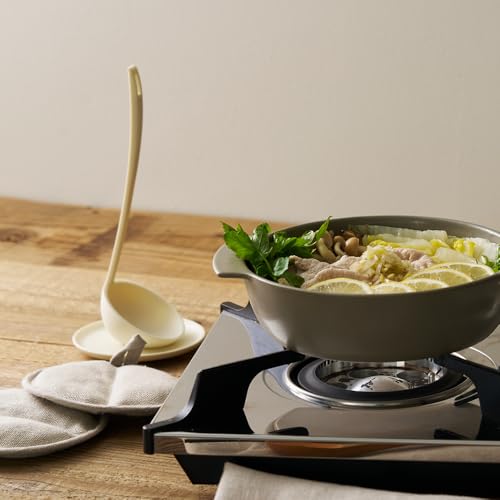 Louche verticale noire mini D-502-BK idéale pour service à table - 8