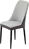 【Easy to Install & Remove in Seconds】Grâce à leur design rétractable, ces housses de chaise faciles à installer glissent sans effort — aucun outil nécessaire. Il suffit de les étirer sur la chaise et de laisser l'ourlet élastique les fixer solidement. Retirez-les tout aussi facilement pour le nettoyage ou un changement de déco.