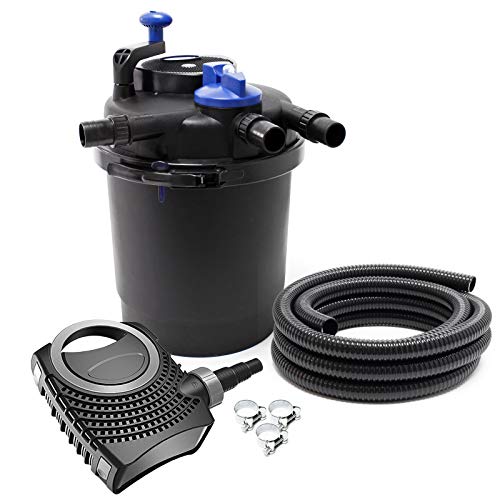 SunSun CPF-2500 SET 6000l 11W UVC NEO2800 Pompe Tuyau Kit de Filtration