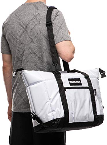 NorChill Soft Coolers Marine Boatbag Soft Cooler Blanco 12 Can Cooler Aislado miniatura 3