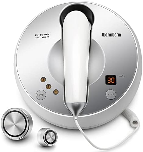 WarmDerm Professional Home Grooming Device for Face and Body, 3 Energy Levels - Salon Effect