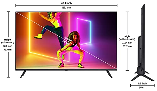Image of Samsung 138 cm (55 inches) Crystal 4K Series Ultra HD Smart LED TV UA55AUE60AKLXL (Black)