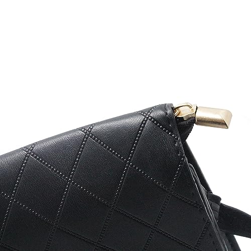 Bolsa Feminina Pequena Transversal Lateral (Preto)