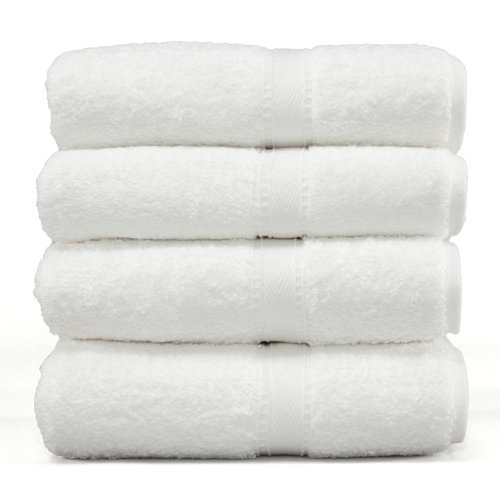 Linum Home Textiles Luxury Hotel Collection 100% Turkish Cotton Terry Bath Towels (Set Of 4) #TOP2