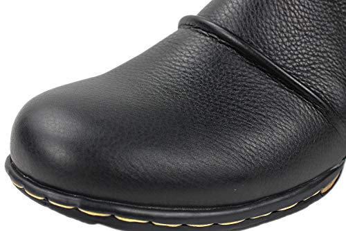 Image of OSSTONE Moto Boots for Men Designer Fashion Zipper-up Leather Chukka western Boots Casual Shoes OS-5008-1-HH-US