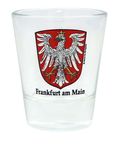 Frankfurt am Main Germany Coat Of Arms Shot Glass