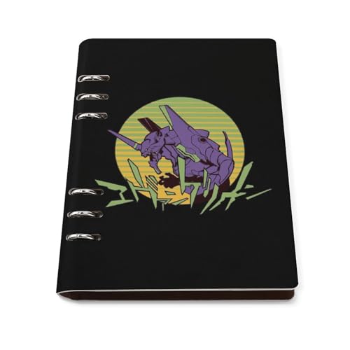 ノート 新世紀エヴァンゲリオン メモ帳 バインダーノート A5 6穴 90枚 てちょう ハードカバー メモ ンダー A5サイズ 横罫線 ??本 文房具 オフィス用品 ルーズリーフ 学生 キャンパス おしゃれ プレゼント 贈り物