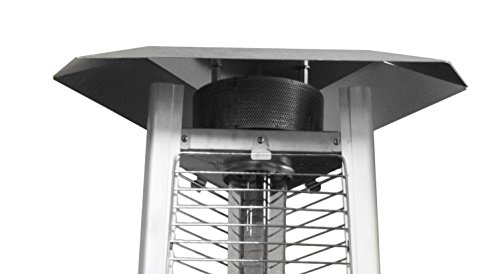 Azpatiocommercialglasstubepropanepatioheaterwwheelsstainlesssteel48000btus Urban Country Home Decor Az patio commercial glass tube propane patio heater wwheels stainless steel 48000btus urban country home decor