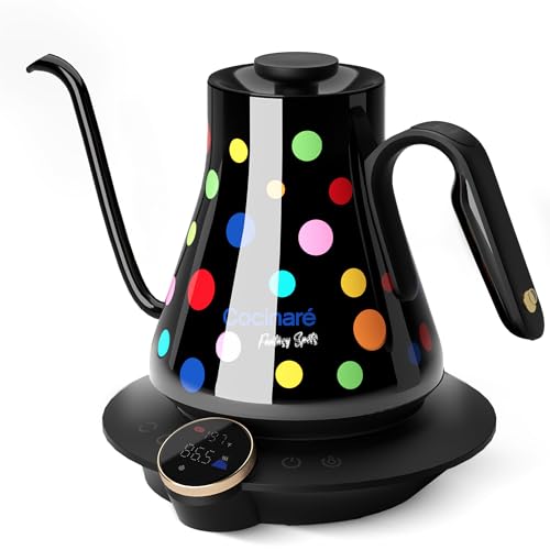 Tetera Eléctrica Cocinare Confetti 0.9L Acero Inoxidable