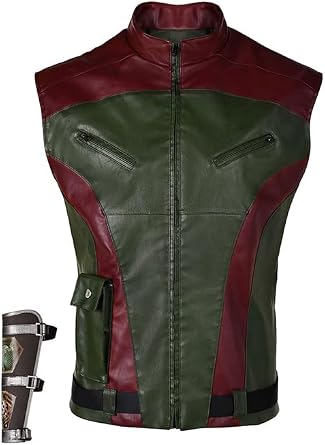 Dwayne Johnson Callum Drift Cosplay Costume Jacket Adult Men Callum Drift Vest Wristband Halloween Outfits