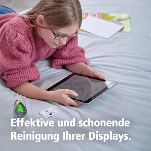 ZEISS Display-Reinigungst&uuml;cher alkoholfrei 120 St&uuml;ck zur sicheren & effektiven Reinigung optischer Fl&auml;chen - jedes Tuch einzeln verpackt - ideal f&uuml;r unterwegs oder auf Reisen