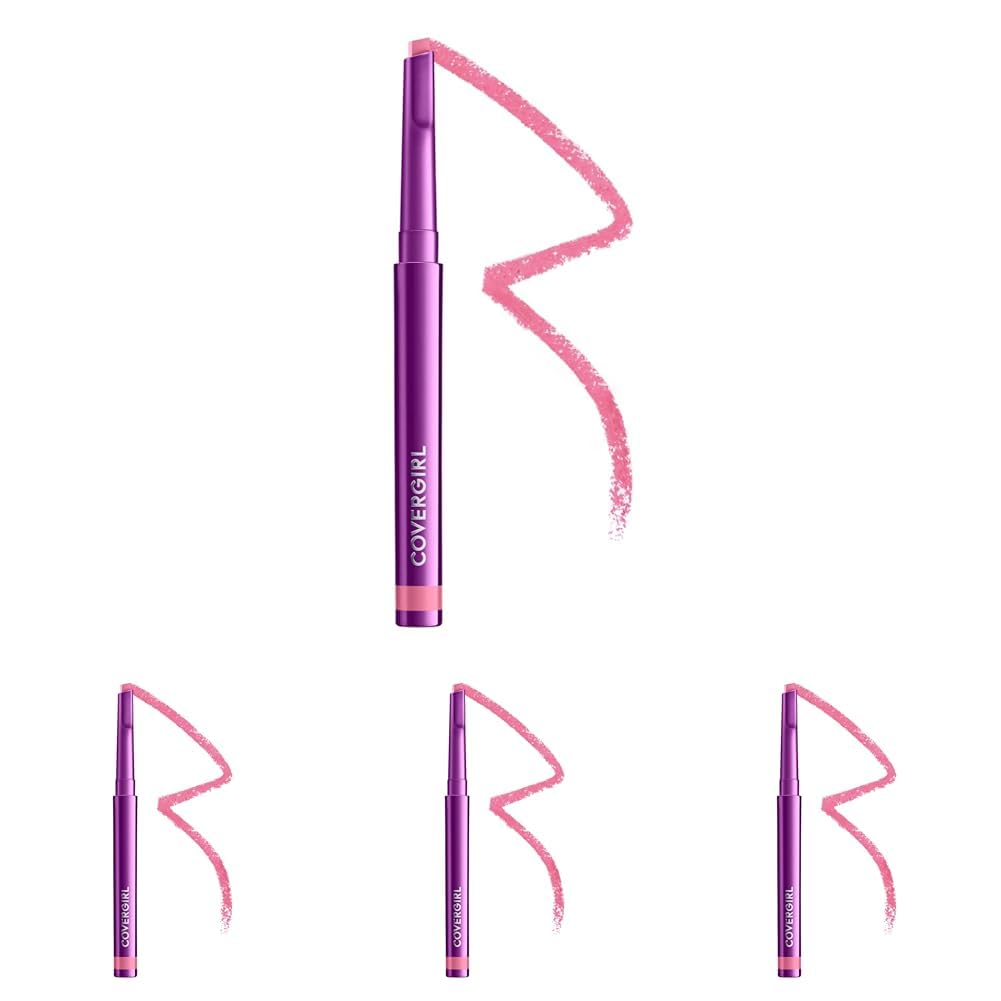 COVERGIRL Simply Ageless Lip Flip Liner – Amazing Petal (pack of 4)