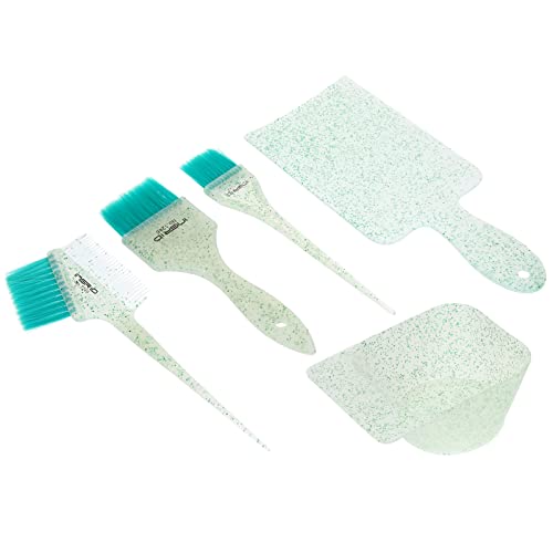 KALLORY Kit de pintura de cabelo em destaque conjunto de coloração de cabelo ferramentas de tintura
