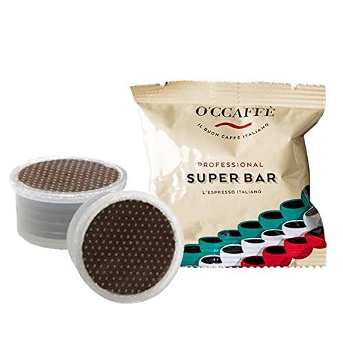O'CCAFFÈ - Super Bar FAP | Cápsulas de café compatibles con Lavazza Espresso Point | 100 unidades | Café de torrefacción extralenta en tambor de una empresa familiar italiana Cover