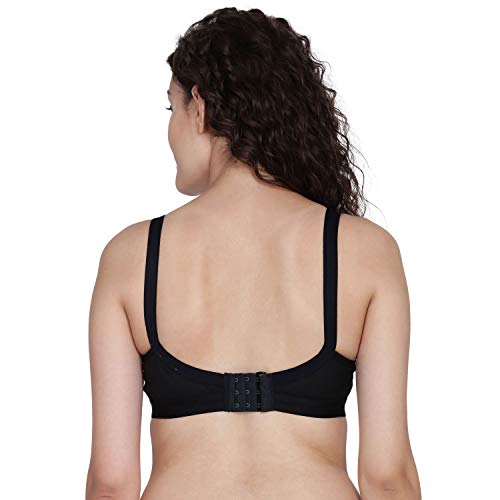 Image of Fashiol Women's-Girls Cotton Non Padded Non Wired Minimizer Bra Perf Multicolor 36D